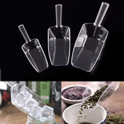 3x Plastic Shovel Sweet Flavor Candy Bar Ice Sugar Buffet Scoops Wedding Party