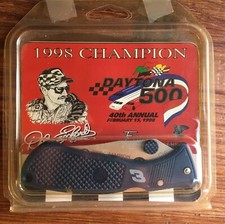 FROST CUTLERY 1998 DAYTONA 500 CHAMPION LOCKING BLADE KNIFE DALE EARNHARDT SR