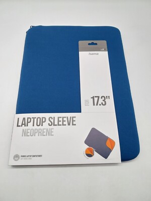 Hama 00216516 Laptop Sleeve Neoprene 17,3'' Blau Tasche Aufbewahrung #KT7125X