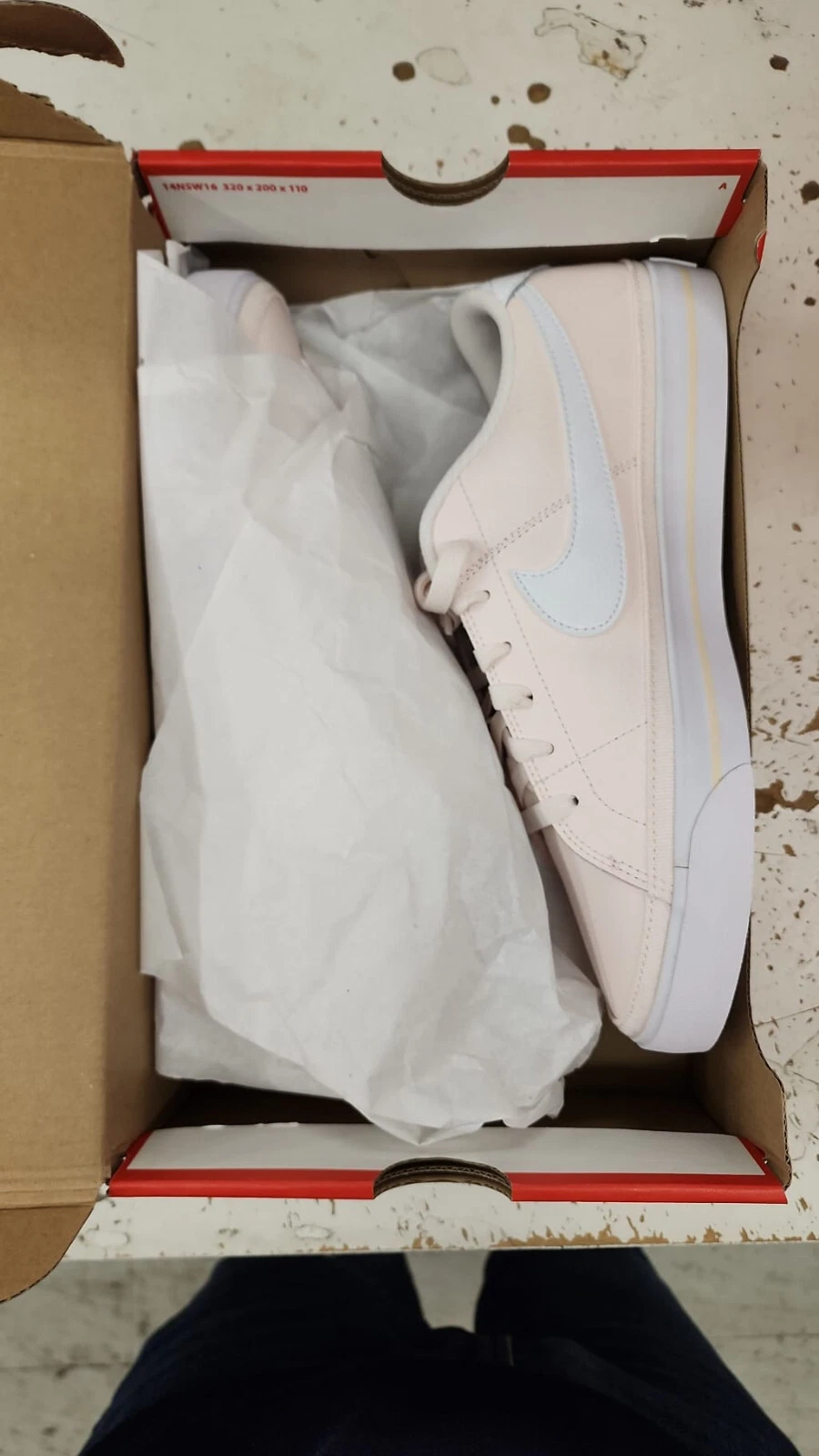 Nike Court Legacy Lift rosa taglia 11 