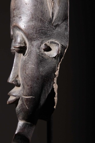 masque africain masque passeport Baoulé 2171 - Photo 7 sur 10