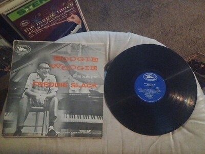Freddie Slack Boogie Woogie-On The 88 MGW 60003  MONO  1stPress55 VG    READ 