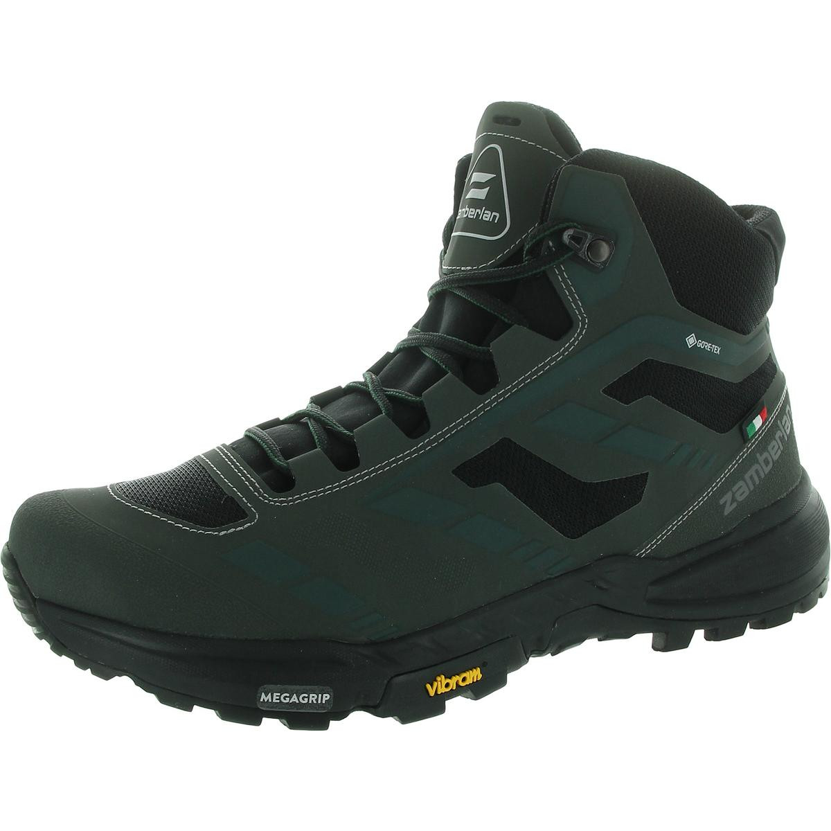 Мужские треккинговые ботинки Zamberlan 219 Anabasis GTX зеленого цвета 9 Medium D BHFO 9924 62890₽