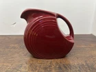 Fiestaware Homer Laughlin Disc Juice Pitcher Rose 28 Ounce 6"