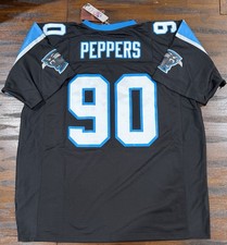3XLB Mitchell & Ness Carolina Panthers Julius Peppers 2003 NFL Legacy Jersey