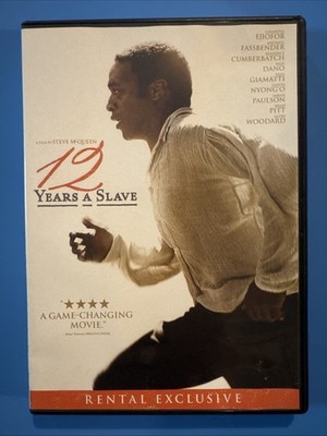 12 Years a Slave - DVD, 2013, Widescreen Preowned Very Good