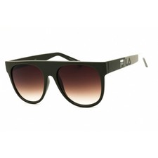 FILA Unisex Sunglasses Green Acetate Full Rim Round Shape Frame SFI279 0P01