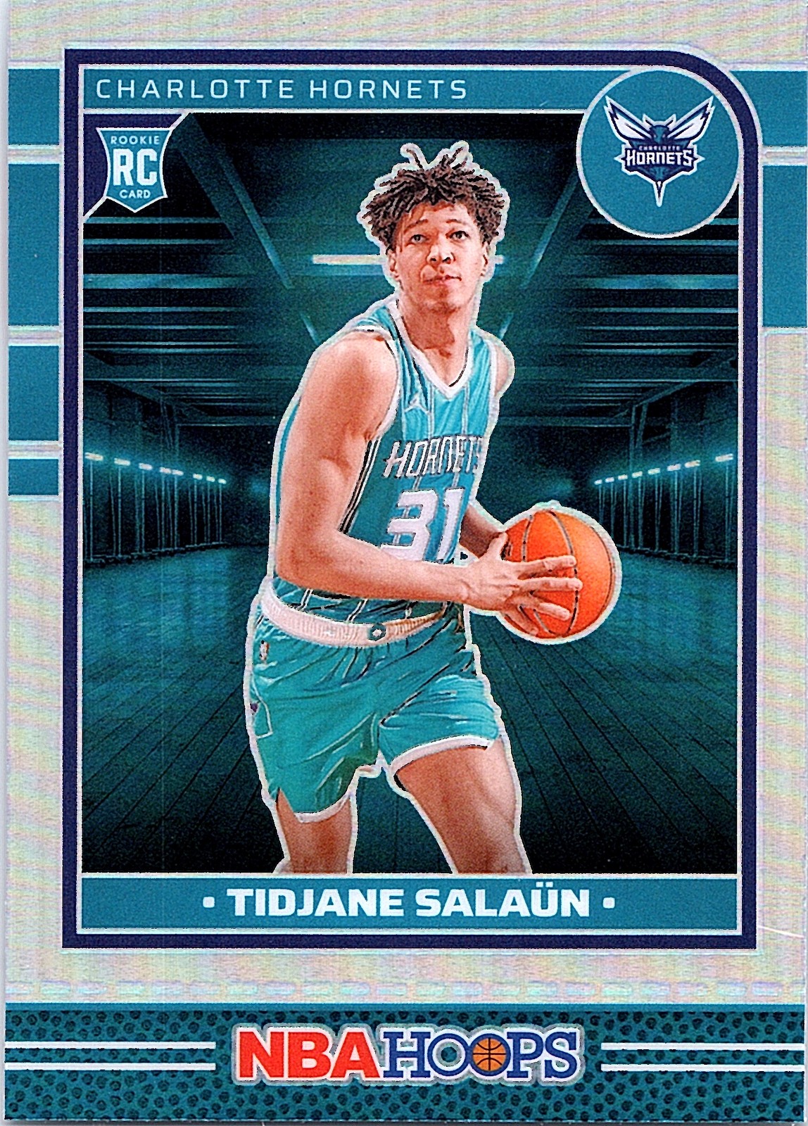 2024-25 Hoops #236 Tidjane Salaun Premium Prizms Silver