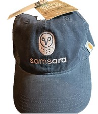 Carhartt Samsara Logo Hat Cap Navy Adjustable...