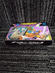 Famicom Software Model Dragon Quest Enix FIX22