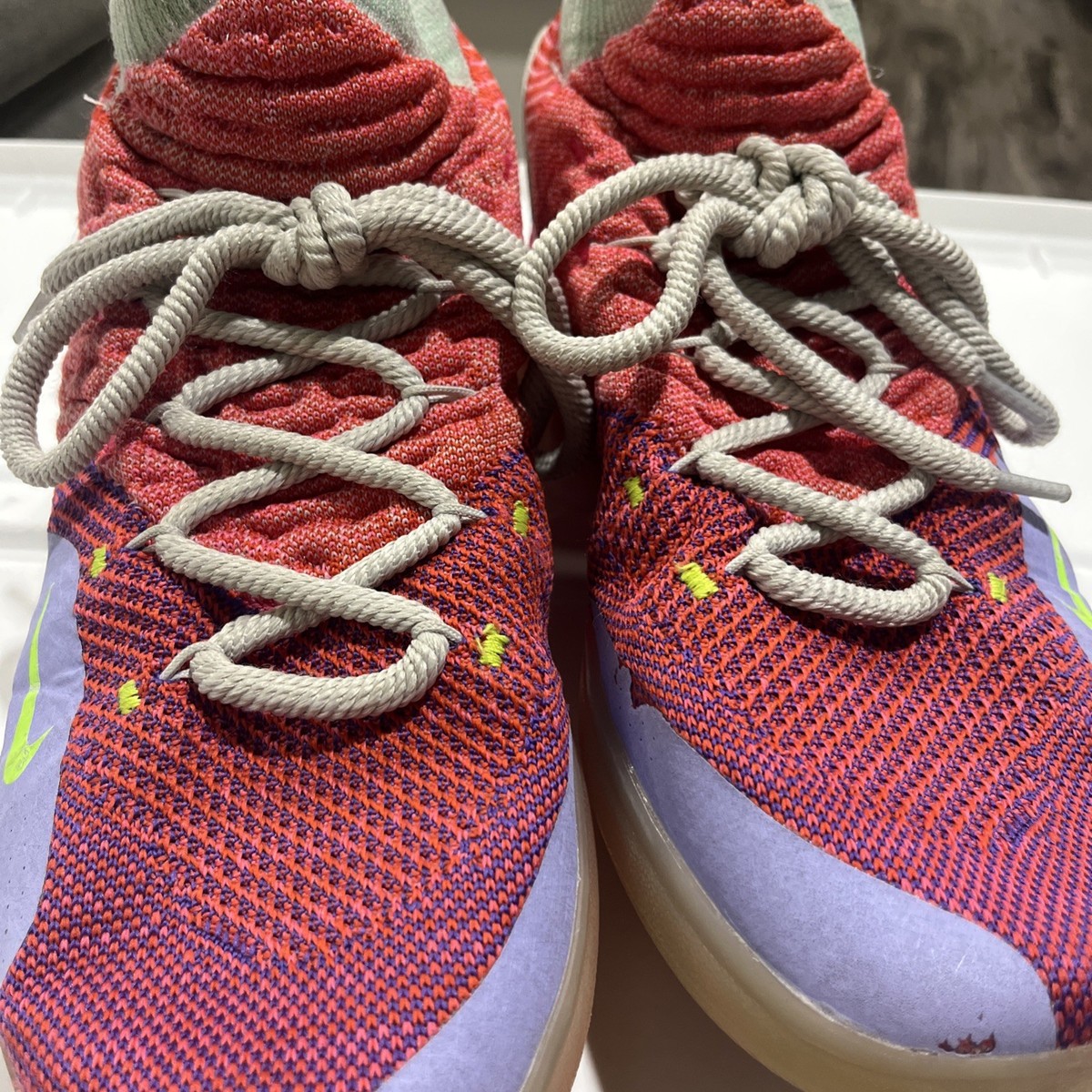 Nike Zoom KD 11 XI EYBL PE Hot Punch Lime AO2604-600 Men\'s Shoes Size 18 Nike Zoom KD 11 XI EYBL PE Hot Punch Lime AO2604-600 Men main image 3