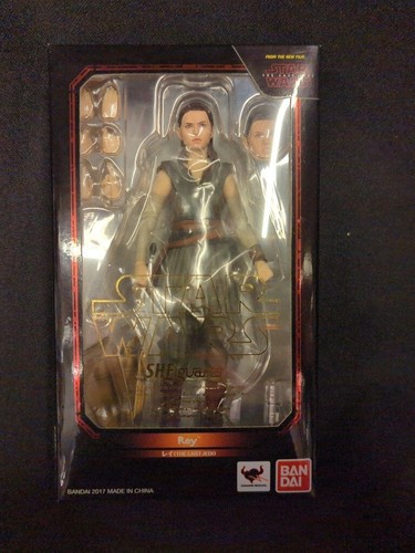 S.H.Figuarts Star Wars Rey The Last Jedi S.H.Figuarts Action Figure Bandai used - Picture 1 of 4