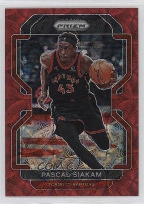 2021-22 Panini Prizm Choice Red Prizm 17/88 Pascal Siakam #174 0c6