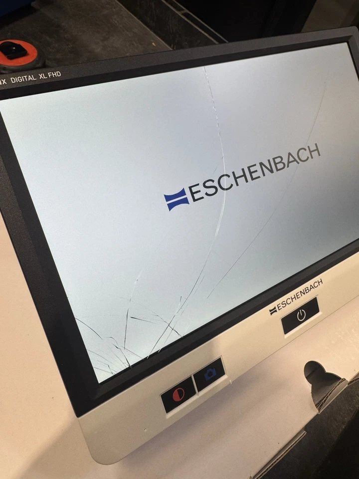 Pantalla agrietada Eschenbach VISOLUX DIGITAL XL FHD Foto 3 de 3