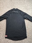 Vintage Oakley Carbon X Shirt Medium Black Performance Base Layer Long Sleeve
