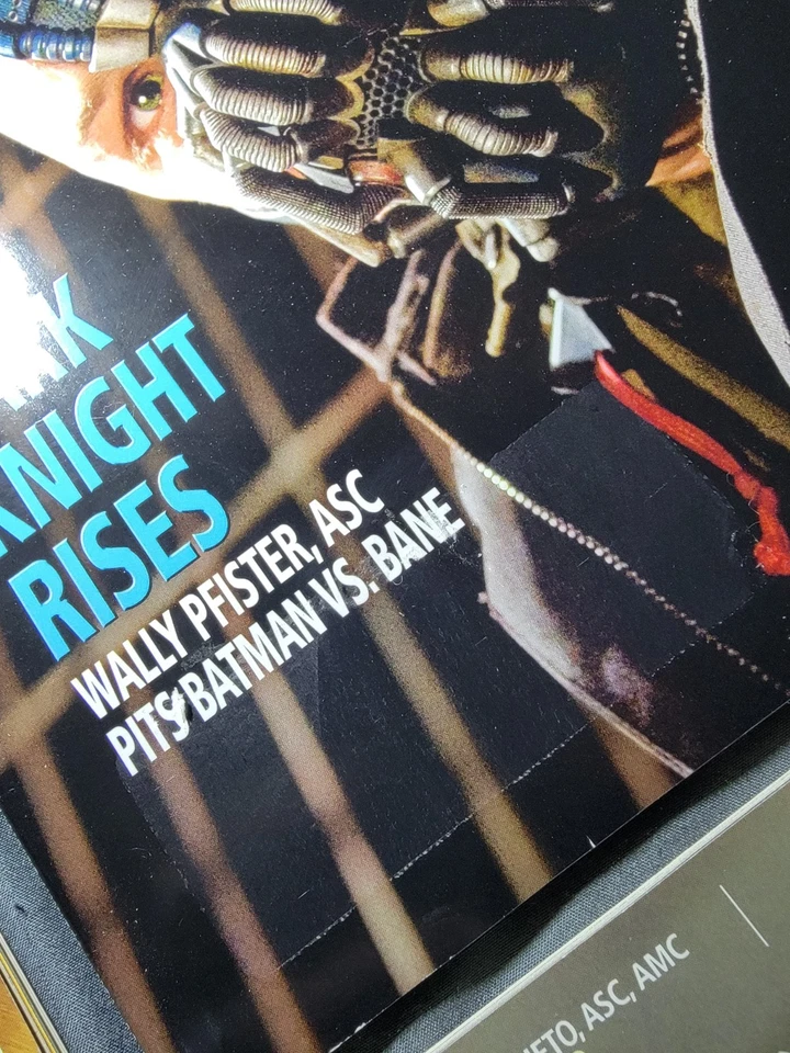 American Cinematographer 2012 Lot of 6 Avengers Dark Knight Master Prometheus - Image 4 of 4