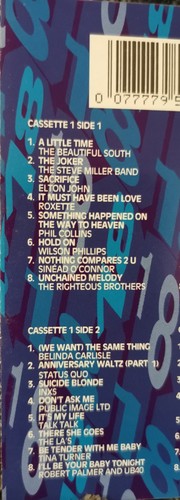 Now That's What I Call Music 18 (**Cassette ONE Only, Both Inserts**) - Picture 3 of 4