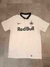 FC Red Bull Salzburg Trikot #30 Haaland (Größe L, Nike, Weiß, Ausweichtrikot)