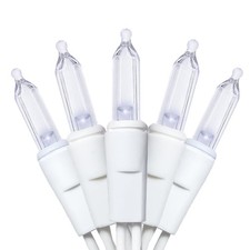 White Christmas LED Lights - 35 Count Cool White Christmas String Lights for Sm