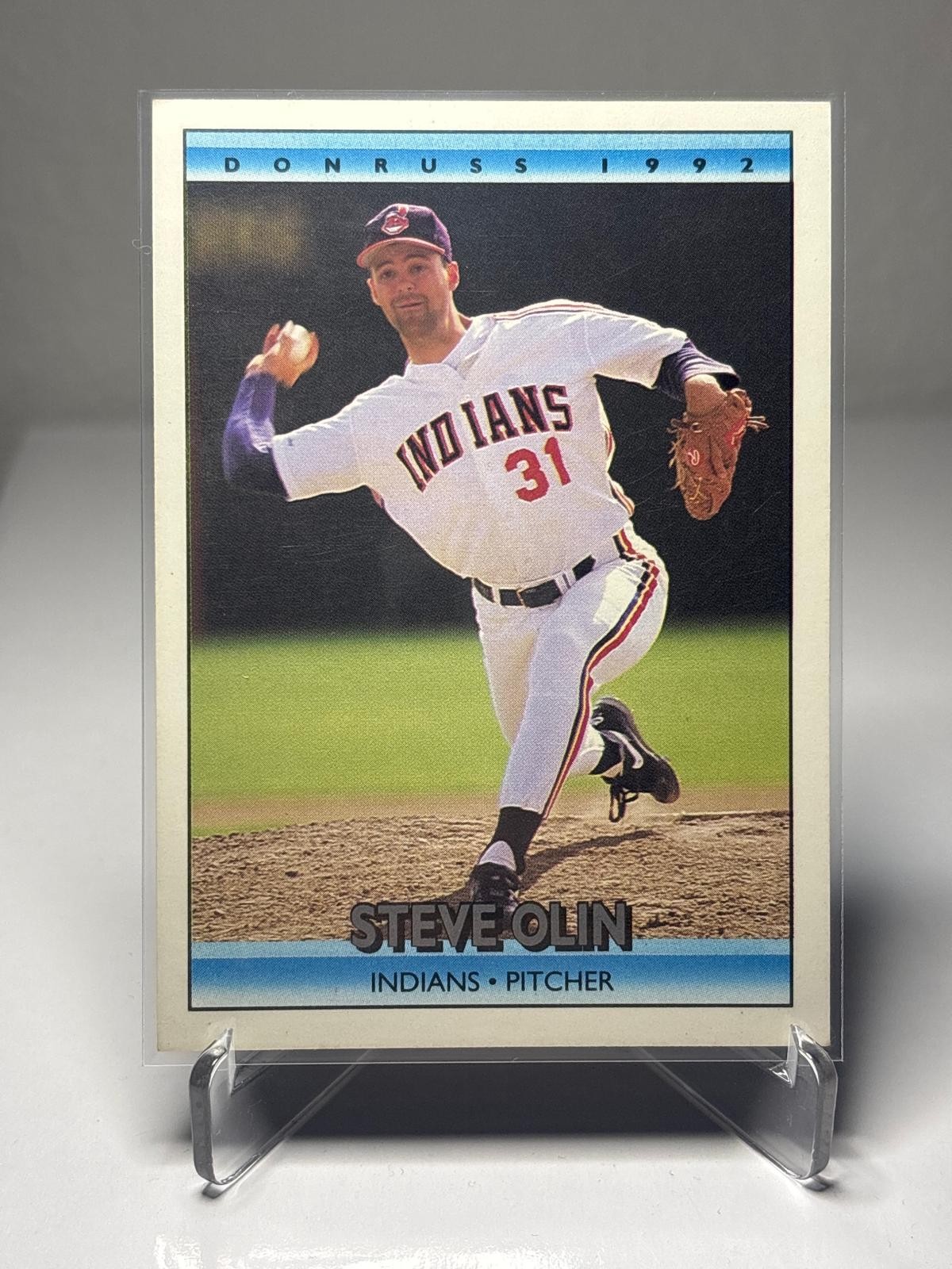 1992 Donruss #151b Steve Olin