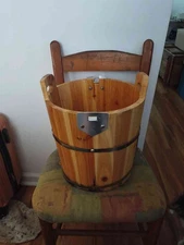 Oster Ice Cream Shop 4-Qt Wood Wooden Bucket Only
