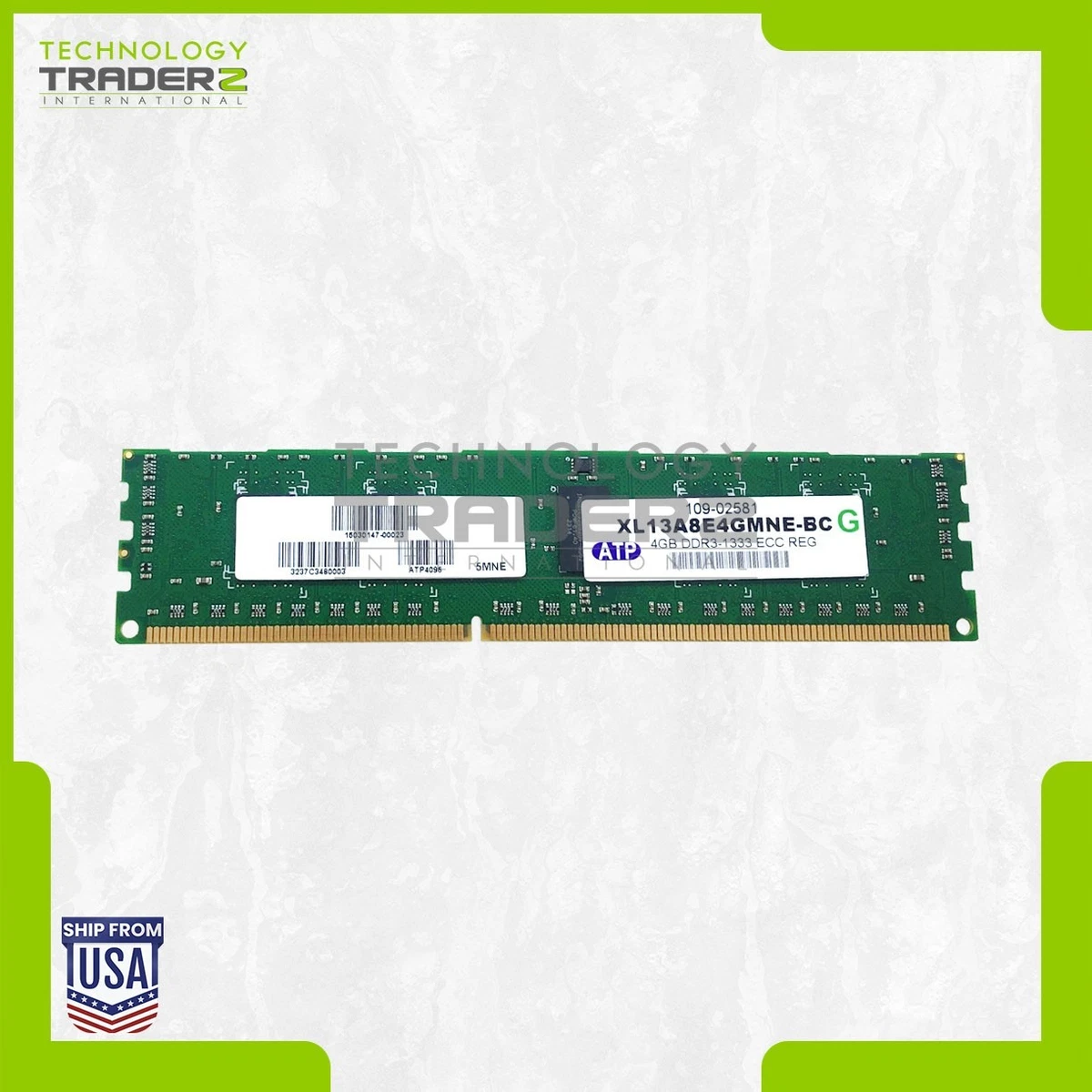 RAM 32GB (4x8GB) DDR3 1333MHz ECC Registred Pour Serveur – Samsung Reconditionné