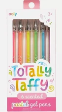 OOLY 6 Totally Taffy Fruit Scented Gel Pens