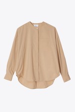 NEW 3.1 Phillip Lim Khaki The Boyfriend Oversized Button-Up Shirt Sz 8 NWT 340