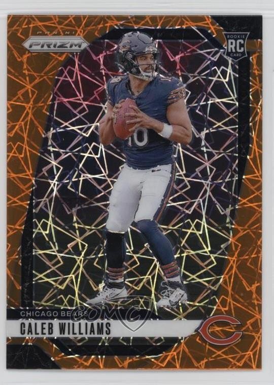 2024 Panini Prizm Rookies Lazer Prizm Caleb Williams #301 Rookie RC