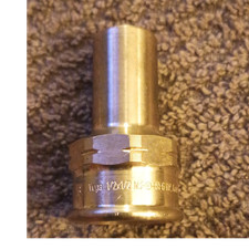 Nitto Brass Quick Coupler Plug Male BSP x Female BSP 1/2 in 12X1/2