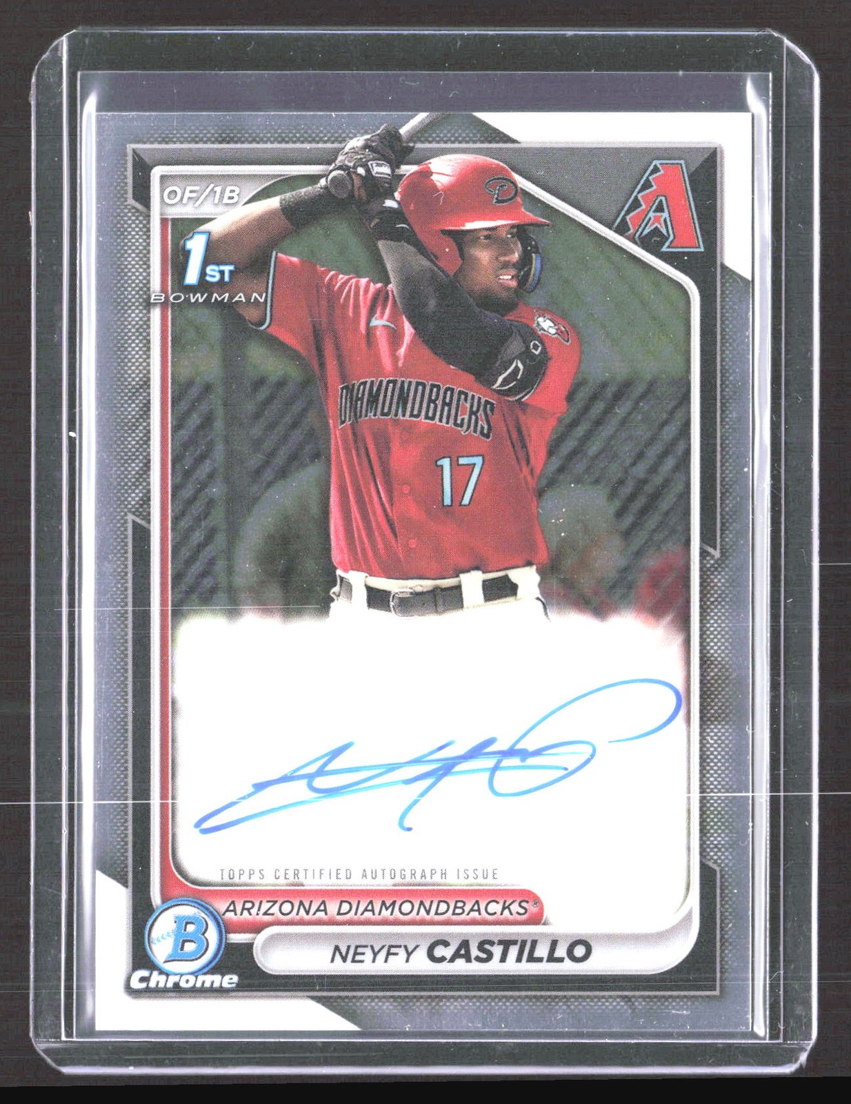 2024 Bowman Chrome #CPA-NC Neyfy Castillo Prospects Autographs