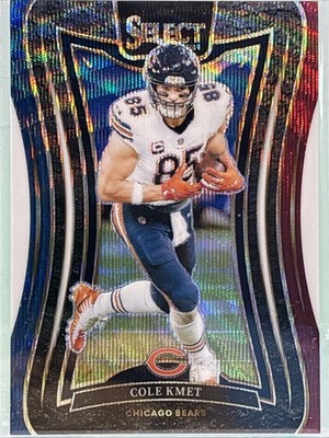 2024 Panini Select - Suite Level Cole Kmet #321 Tri-Color Prizm /149