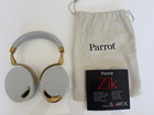 Parrot Zik 1st Gen Wireless Headphones Noise Cancelling White/Gold/Bag/USB Cord — photo 1