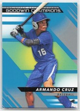 2022 Upper Deck Goodwin Champions #16 Armando Cruz Turquoise