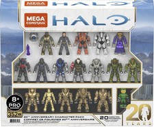 MEGA Halo 20th Anniversary Action Figure Building Toy Set - Master Chief Collect