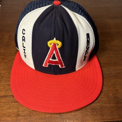 Vintage 80 s California Los Angeles Angels AjD Lucky Stripes USA Snapback Cap