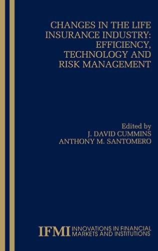 Springer Changes In The Life Insurance Industry: Efficiency, Technology And Risk Management - Image 2