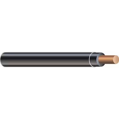 Southwire 58026504 Thhn Building Wire, Copper, 12 Awg, 1C, Black, Solid, 1000 Ft