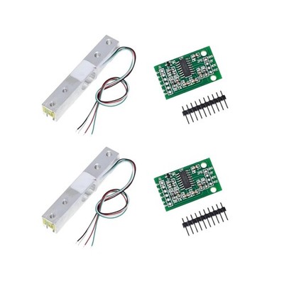 Wägezellen 5/10/20kg mit HX711 Modul digital Wägezelle Aluminium DIY