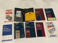 1994 Ford Bronco Owners Manual Books Xlt Xl Eddie Bauer Oem Fomoco