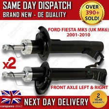 FOR FORD FIESTA MK5 MK6 2001-2010 FRONT LEFT & RIGHT SHOCK ABSORBERS SHOCKERS X2