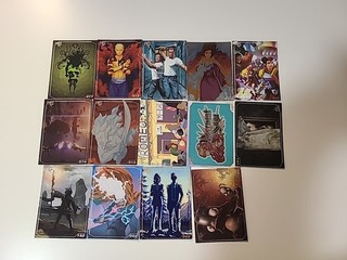 Lot of 14 Limited Run Games Trading Cards (1 Gold) (13 Silver)