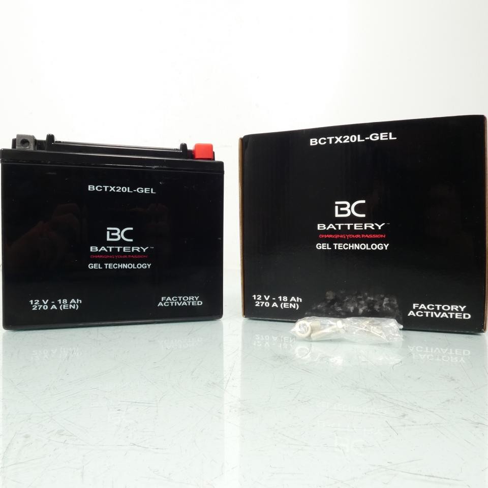 Batterie YTX20L pour Honda 680 TRX résistant aux démarrages difficiles
