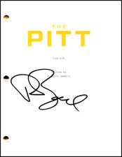 Patrick Ball Signed Autograph The Pitt Pilot Script Screenplay  Dr Frank Langdon