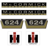 Ihc Mccormick 624 Gold Klein - Traktor Schlepper Aufkleber Klebefolie