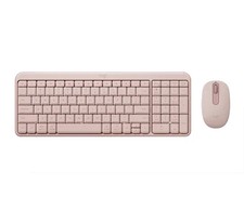Logitech MK250 Wireless Keyboard and Mouse Combo Compact Layout Rose 