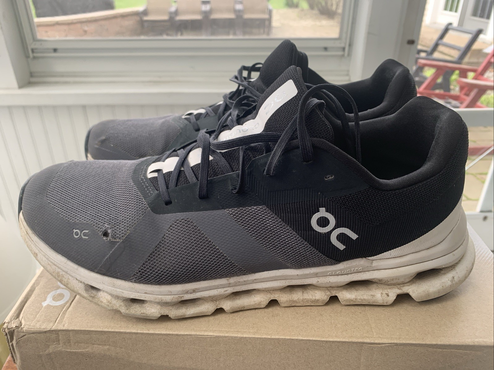 On Cloud CloudRunner Men’s 12.5 Eclipse/Frost Sho… - image 6