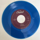The Beatles Come Together/Something Capitol Records Blue Vinyl Jukebox 45 EX
