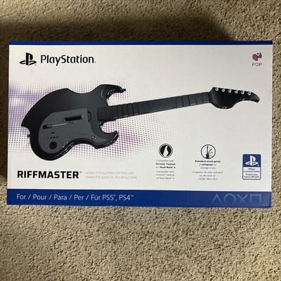 PDP Riffmaster Wireless Guitar Controller For Playstation PS5 / PS4- New & Mint