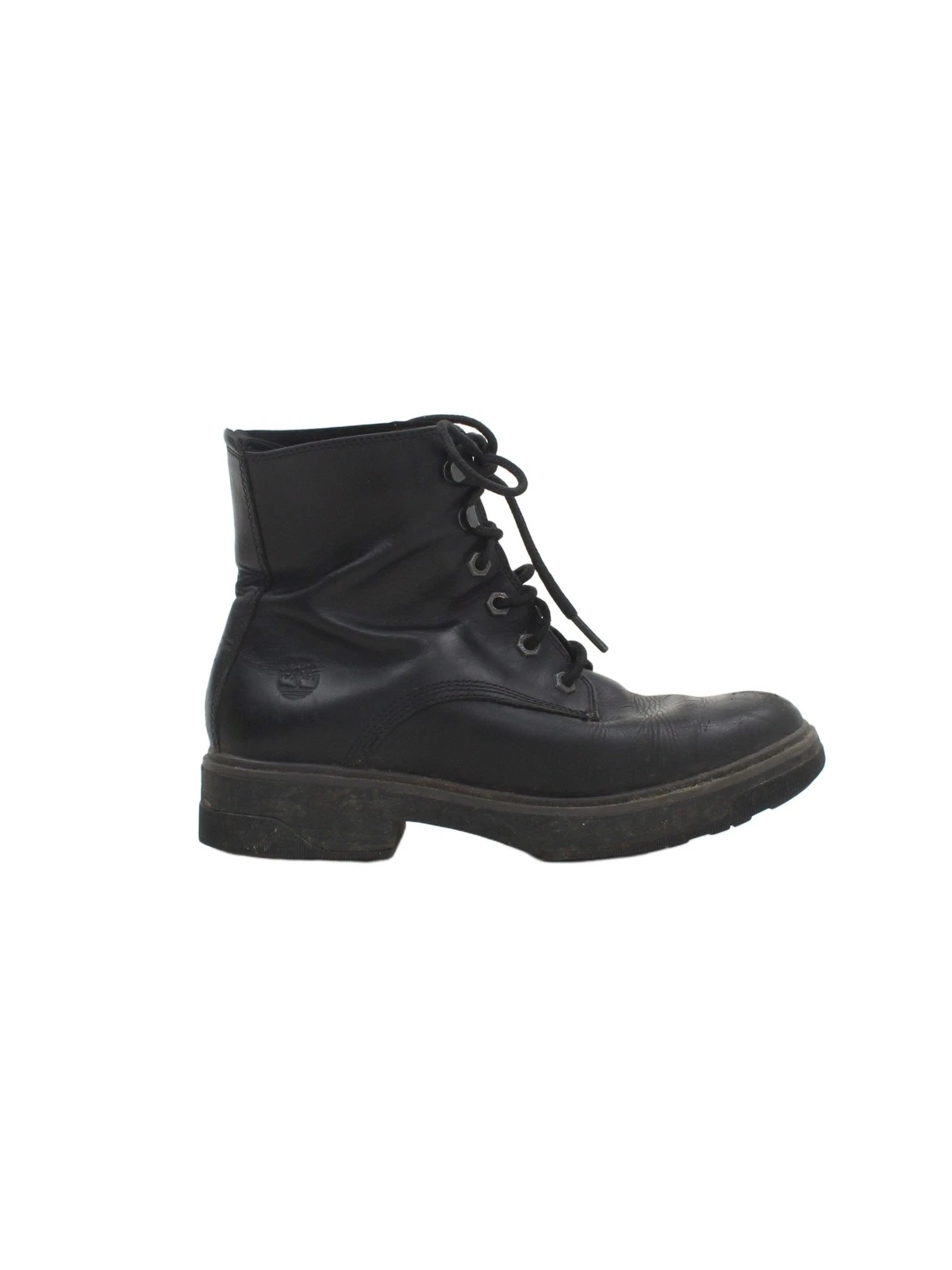 Timberland Stivali Donna UK 5.5 Nero 100% Altro Combattimento